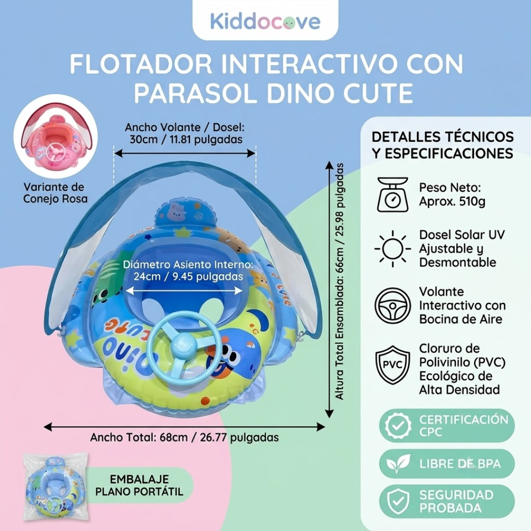 Flotador para Bebés KiddoCove™